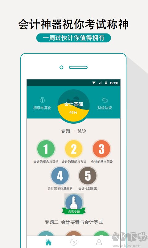 一周过会计app