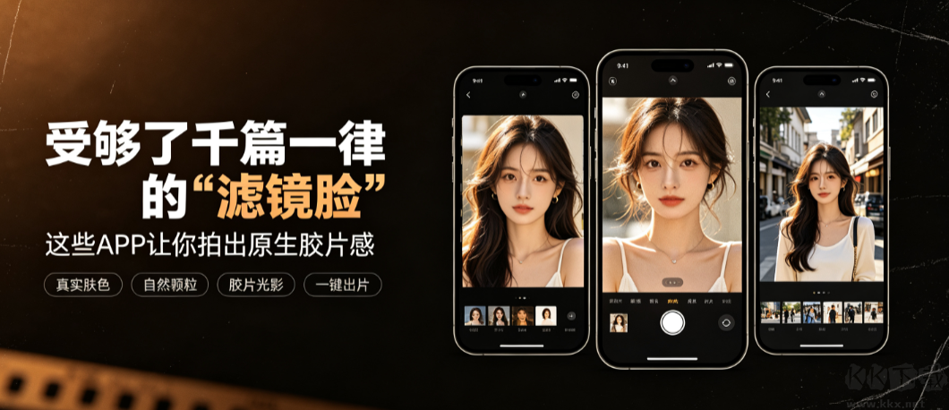 受够了千篇一律的“滤镜脸