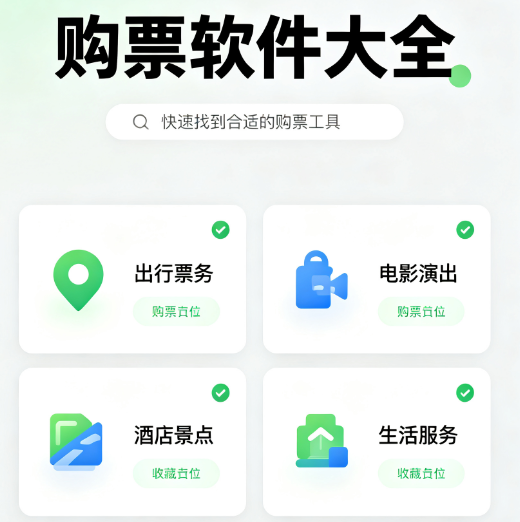 购票软件大全-购票软件推荐-购票软件下载