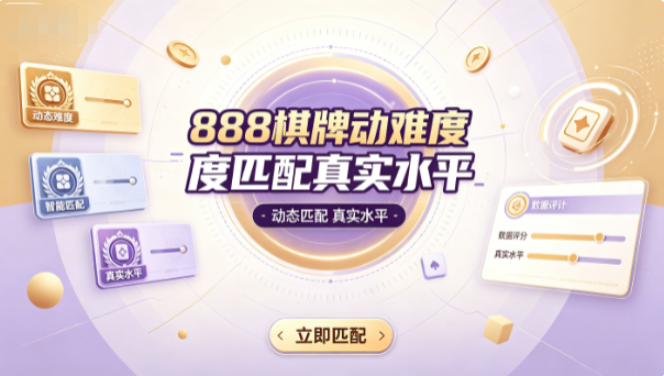 888棋牌对手匹配公平合理有挑战