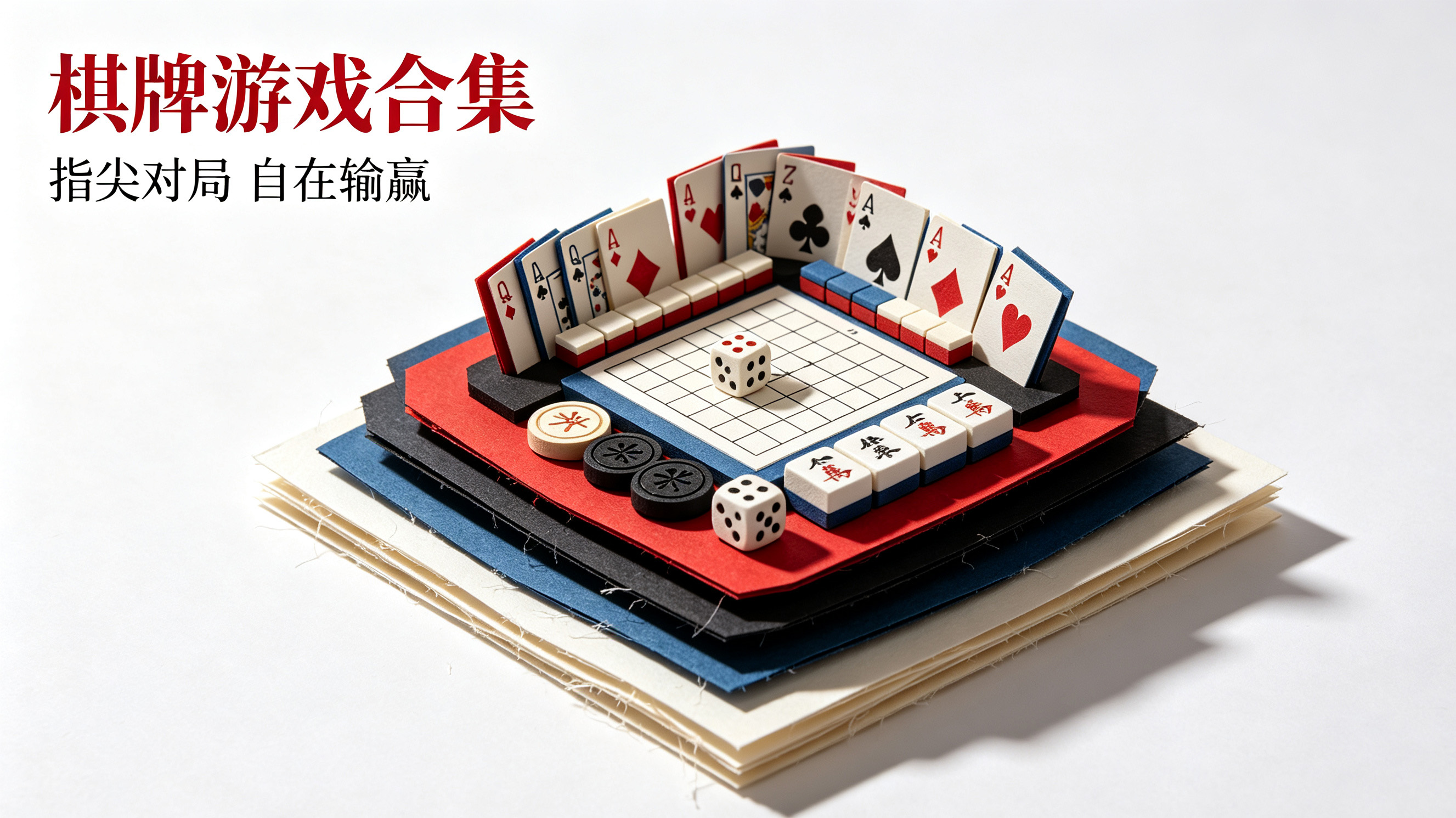 清爽版棋牌游戏集合