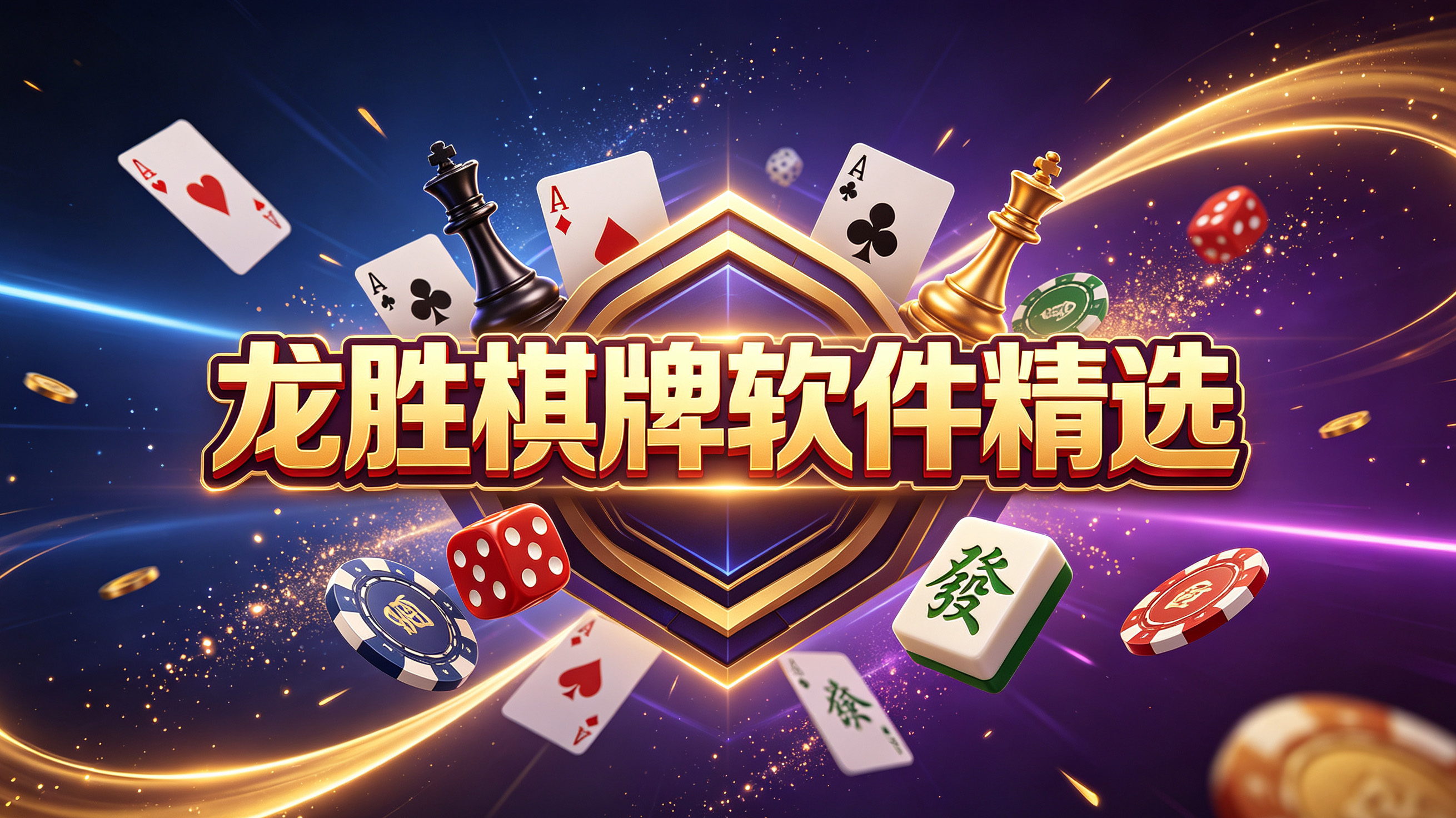 龙胜棋牌软件精选-主打快节奏简短对局模式-适合零碎间隙快速娱乐