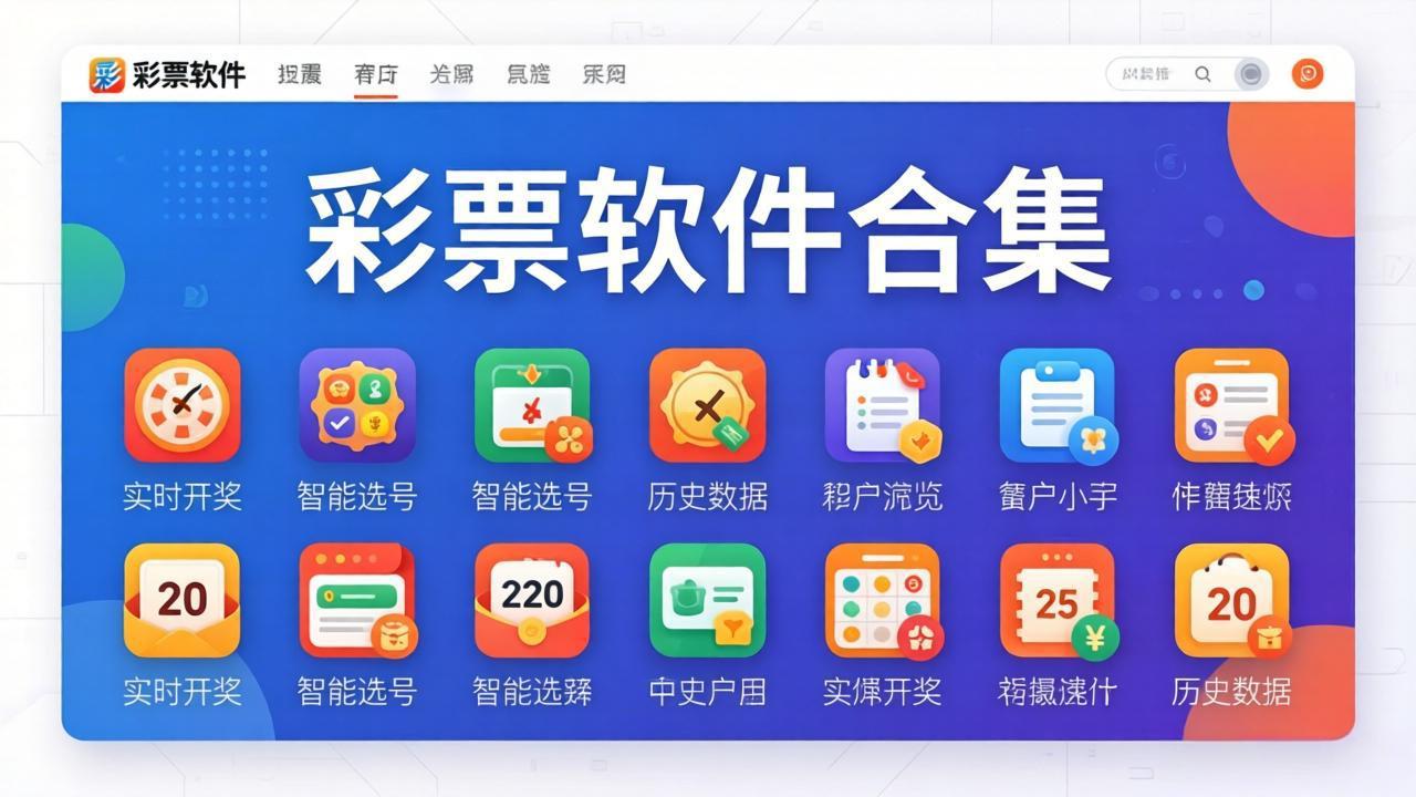 快乐彩票软件各种版本下载