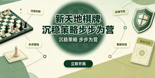新天地棋牌深度策略适合思考型玩家