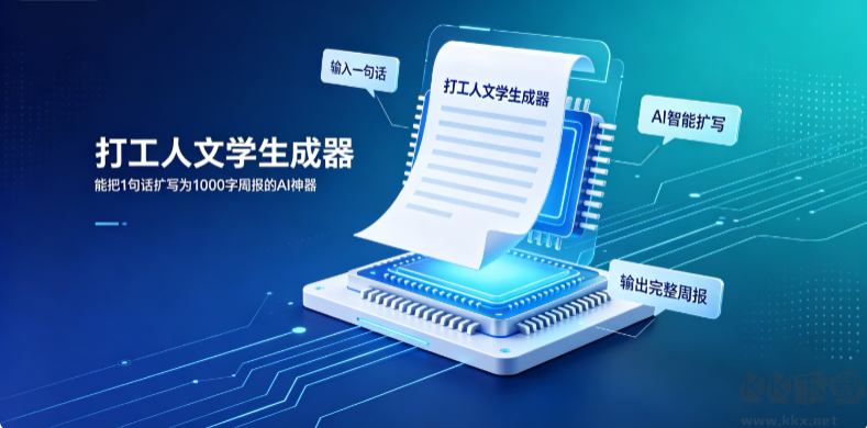 打工人文学生成器