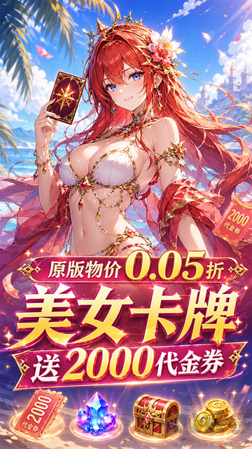 无双小师妹0.1折美女卡牌
