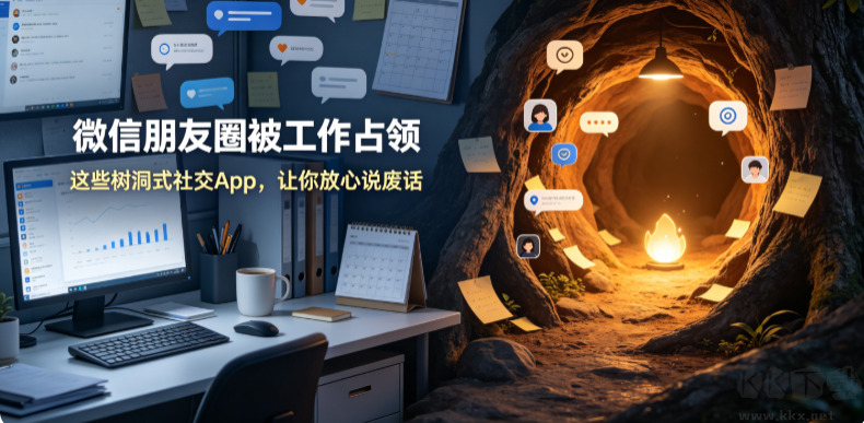 微信朋友圈被工作占领