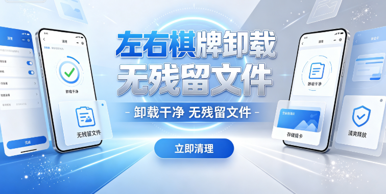 左右棋牌卸载无残留文件-左右棋牌仅保留核心对战模块-左右棋牌仅保留核心对战模块