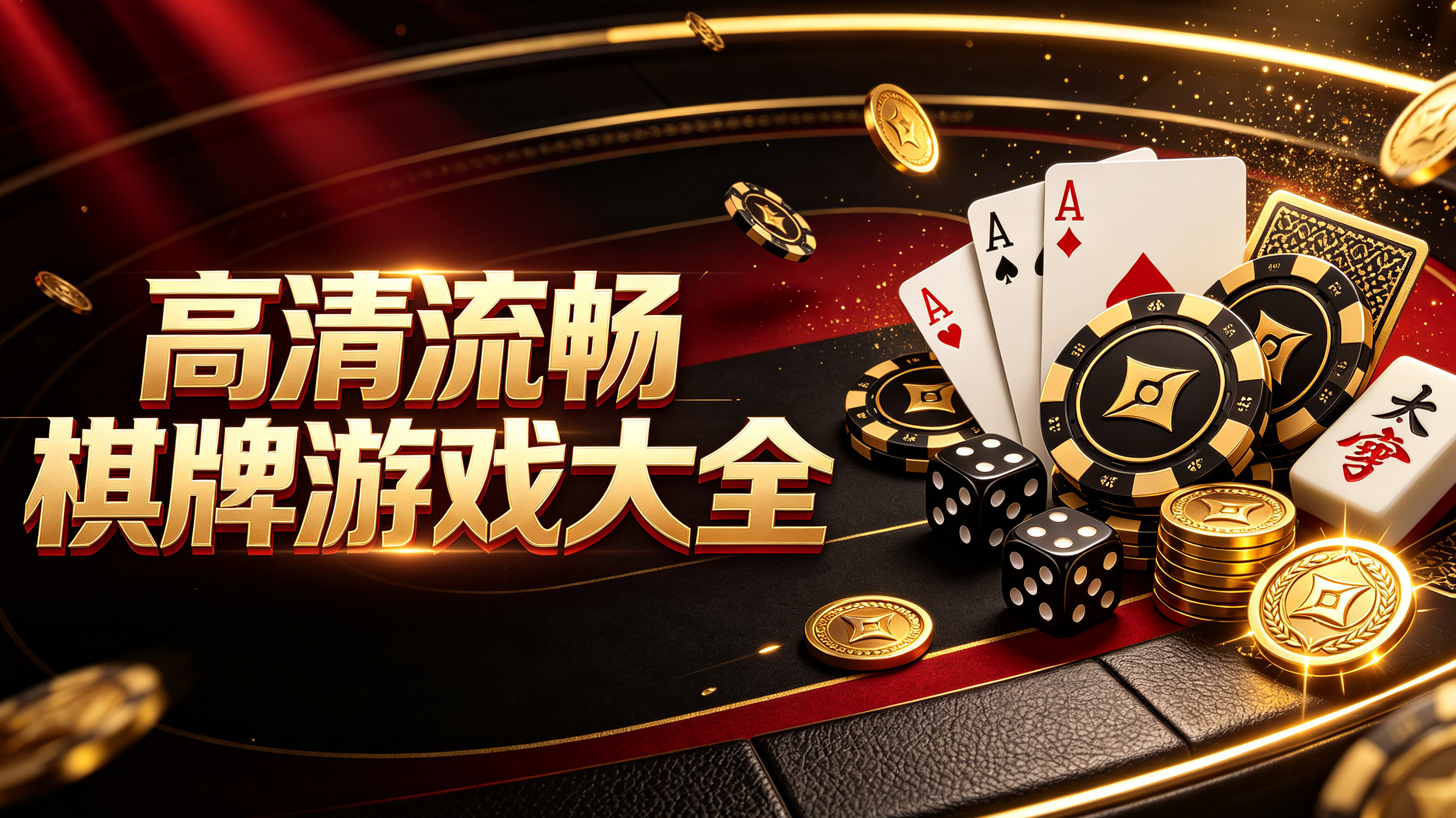 高清流畅棋牌游戏大全-适配各类安卓机型-低内存运行稳定不掉线