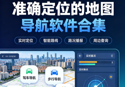准确定位的地图导航软件合集-导航软件下载-地图导航App推荐