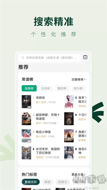 常读免费小说正版