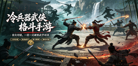 冷兵器武侠格斗手游!指尖切磋，一招一式硬核武学对决