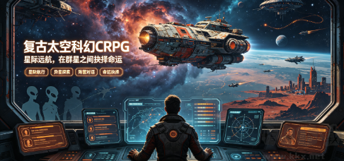 复古太空科幻CRPG