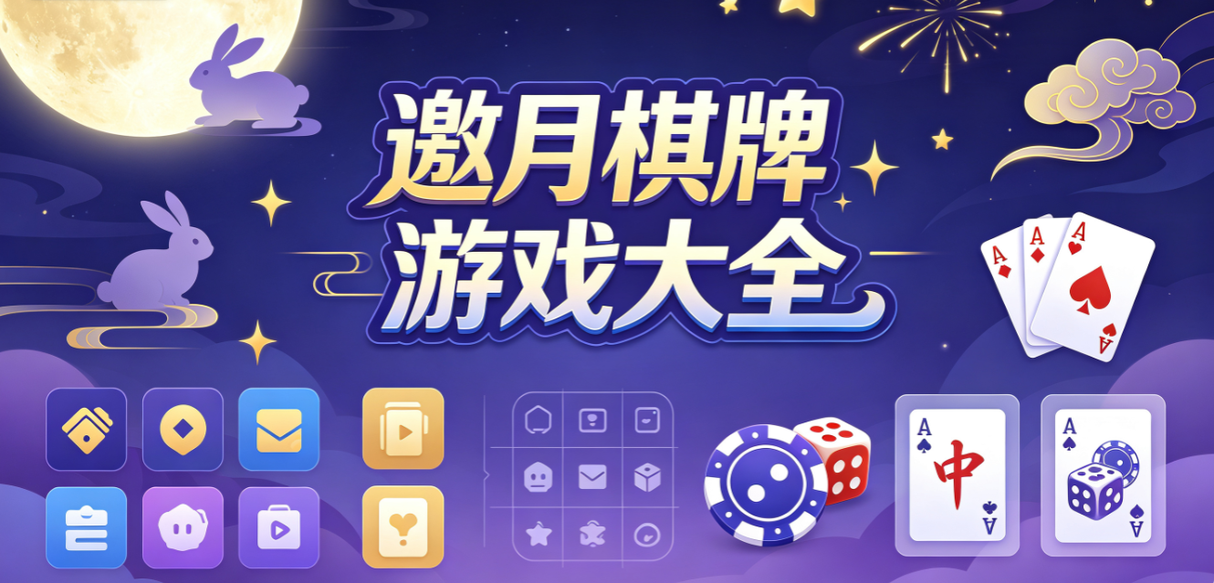 邀月棋牌游戏大全