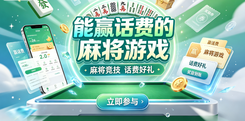 能赢话费的麻将游戏-即点玩能赢话费的麻将游戏-随时开的麻将游戏大全