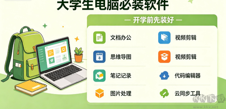 大学生电脑必装软件