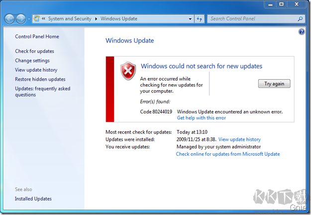 WSUS Offline Update(微软系统补丁下载器)