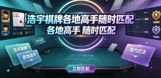 浩宇棋牌各地高手随时匹配-浩宇棋牌比运气更比技术-浩宇棋牌稳住节奏翻盘