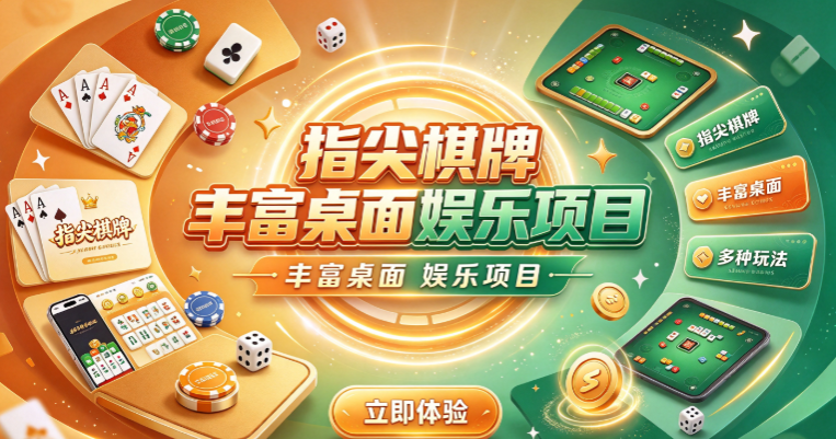 指尖棋牌丰富桌面娱乐项目-指尖棋牌传统棋牌新兴游艺-指尖棋牌多元选择专属休闲