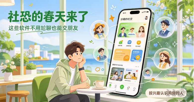 社恐的春天来了