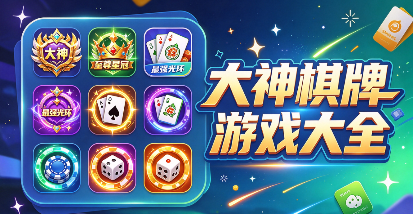 大神棋牌游戏下载-大神棋牌专业版/最新版/安卓版-大神棋牌游戏合集