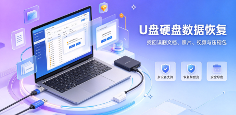 免费pc数据恢复软件汇总‑U盘内存卡文件恢复工具‑电脑端磁盘数据找回软件合集
