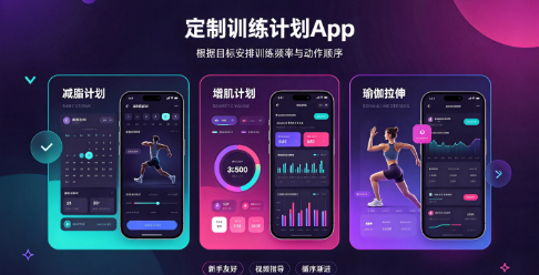 免费运动健身App汇总‑计步热量记录工具‑手机端居家健身跟练软件合集