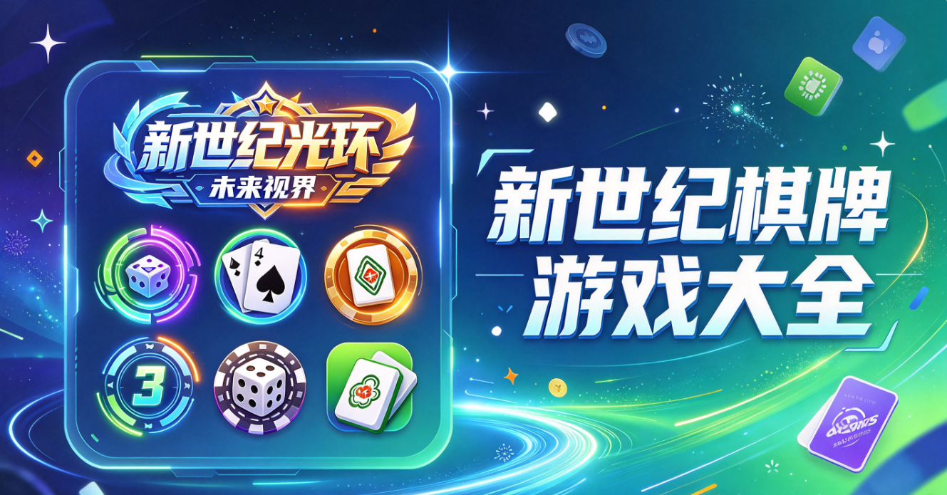 新世纪棋牌游戏下载-新世纪棋牌手机版/珍藏版/正式版-新世纪棋牌游戏合集