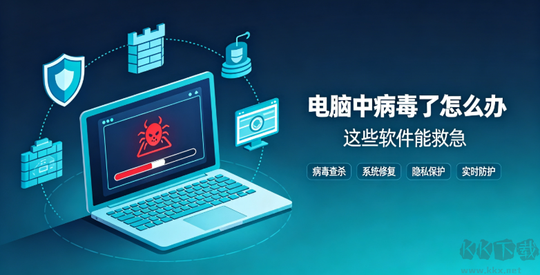 电脑中病毒了怎么办