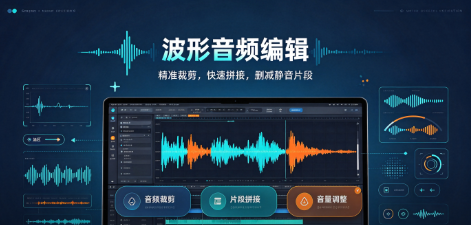 主流电脑音频剪辑汇总‑音频格式转换工具合集‑PC声音处理软件大全