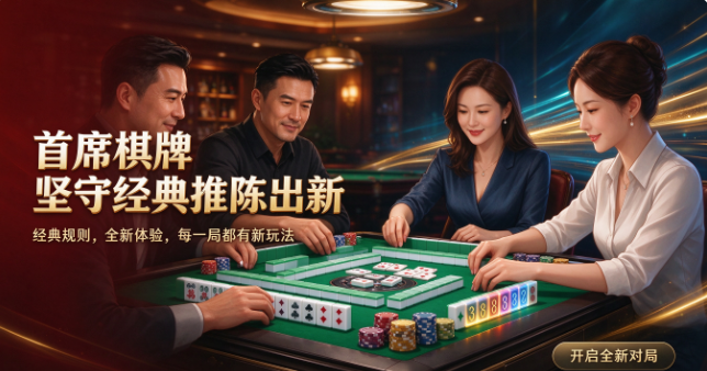 首席棋牌坚守经典推陈出新-首席棋牌融合各地特色玩法-首席棋牌千人千面专属牌桌