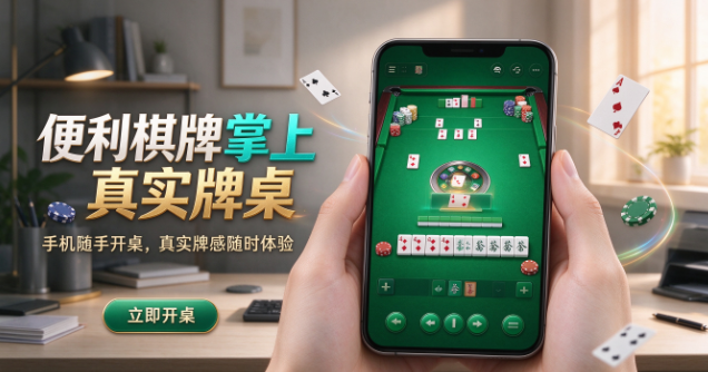 便利棋牌掌上真实牌桌-便利棋牌画面细腻操作顺手-便利棋牌摸牌出牌自然跟手