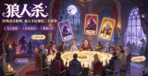 联机派对推理手游合集｜好友线上开黑，谎言博弈，低氪无压力