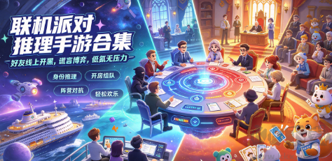 联机派对推理手游合集｜好友线上开黑，谎言博弈，低氪无压力