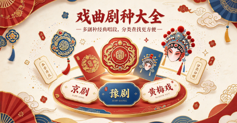 戏曲软件排行榜‑海量戏曲资源汇总‑戏迷伴奏投屏APP合集