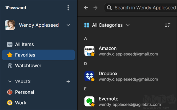 1password（密码安全工具）