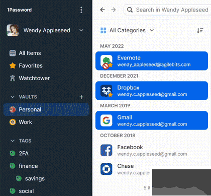 1password（密码安全工具）