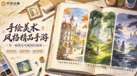 手绘美术风格精品手游｜每一帧都是可截图的原画