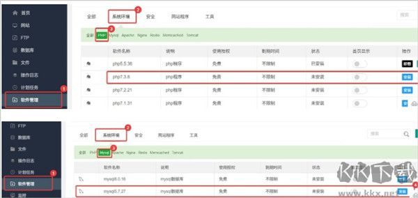 PhpStudy小皮windows面板