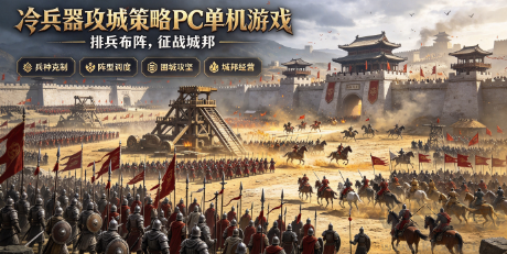 冷兵器攻城策略PC单机游戏