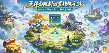 无体力限制放置挂机手游|告别每日强制任务,上线收菜即可