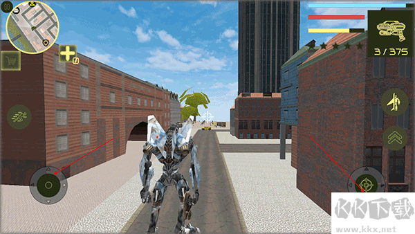钢铁机器人英雄3D版