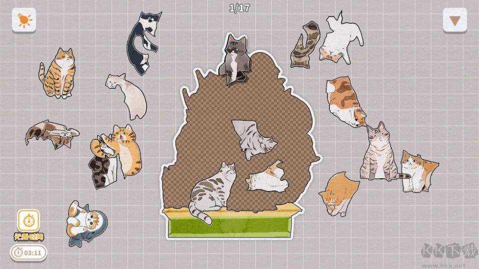 挤在一起的猫猫