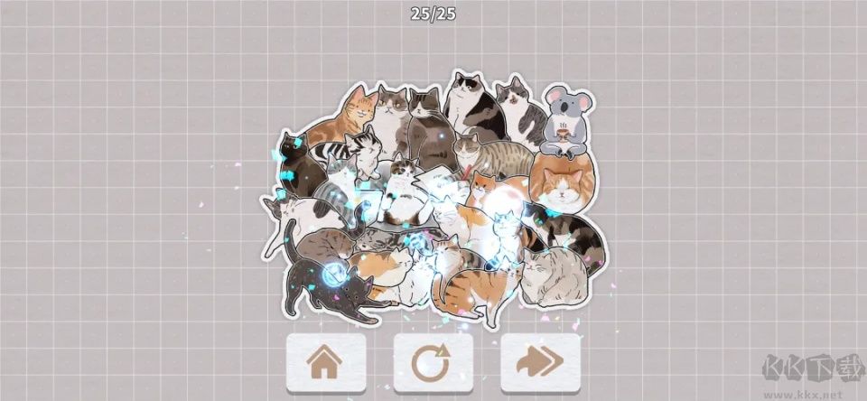 挤在一起的猫猫