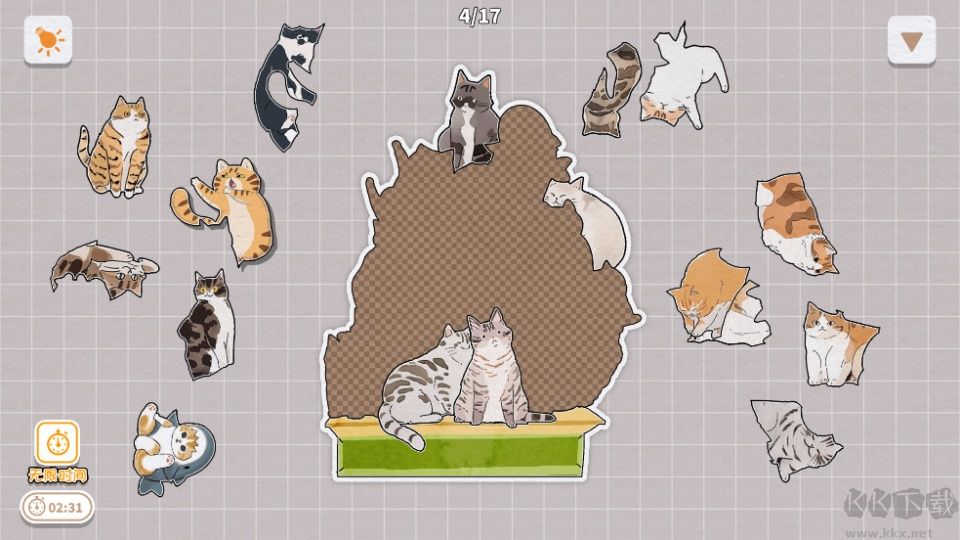 挤在一起的猫猫免广告版