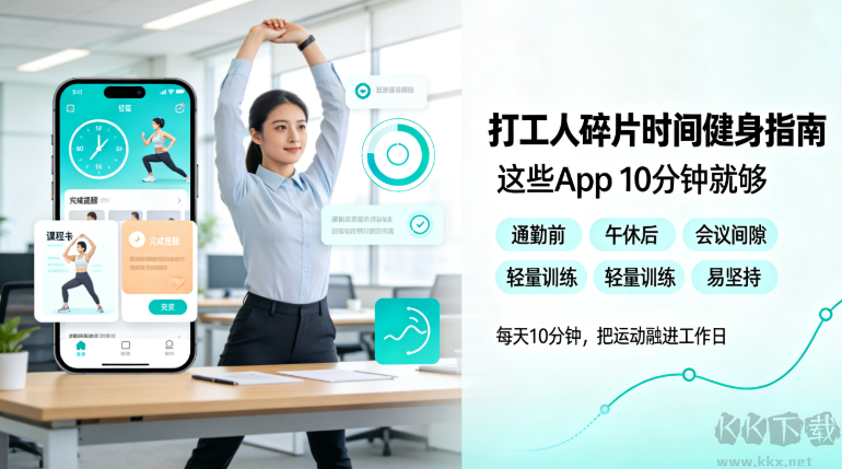打工人碎片时间健身指南