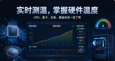 PC温度监测软件排行榜-高温告警悬浮显示-电脑硬件状态工具汇总