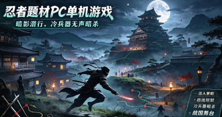 忍者题材PC单机游戏