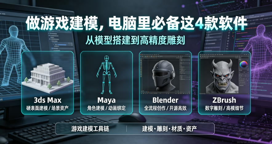 做游戏建模